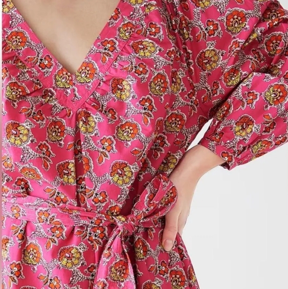 J. Crew Collection Printed Ratti Italian Fabric Maxi Dress - Picture 7 of 9